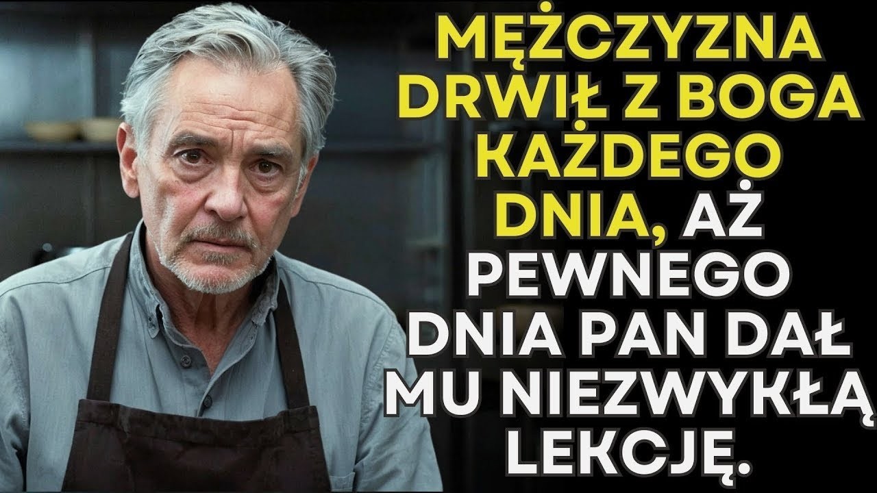Mężczyzna drwił z Boga każdego dnia    aż pewnego dnia Pan dał mu zaskakującą lekcję