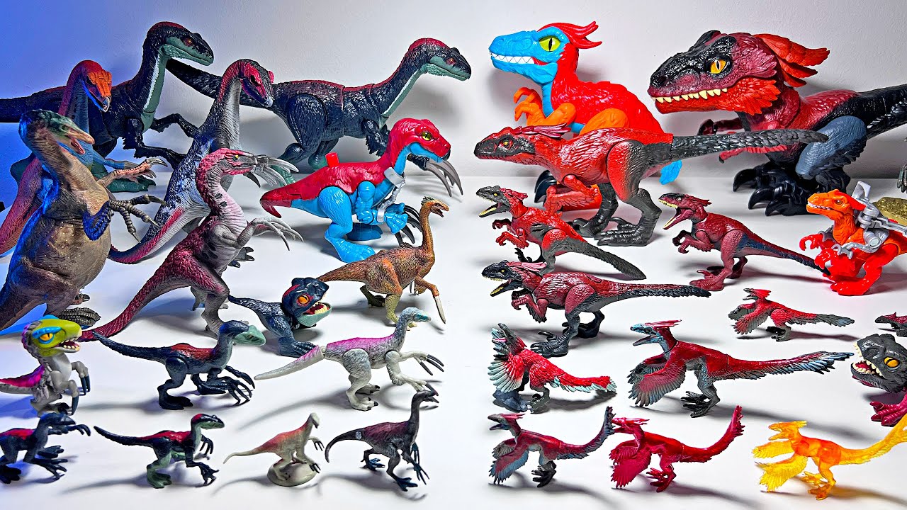 Pyroraptor VS Therizinosaurus Toys Collection! Jurassic World Dinosaurs Toys Collection Battle!