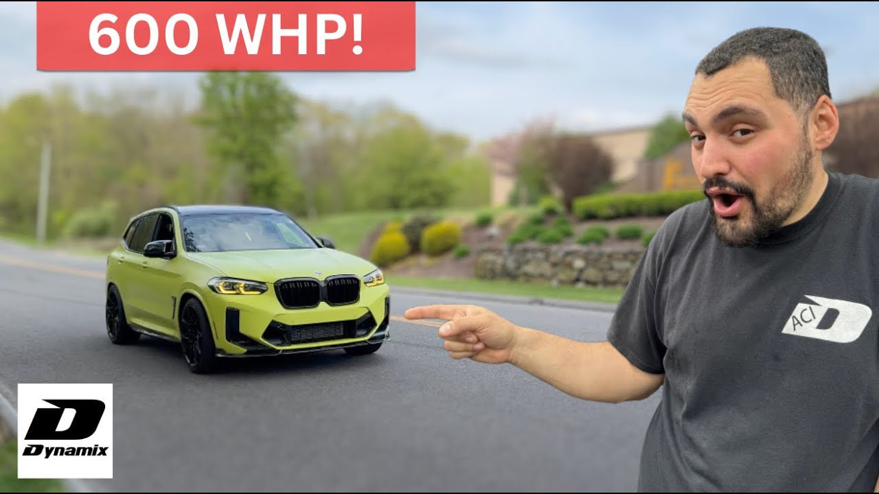 600WHP BMW X3M Competition On 93 Pump Gas!! Downpipes + Custom Tune!!