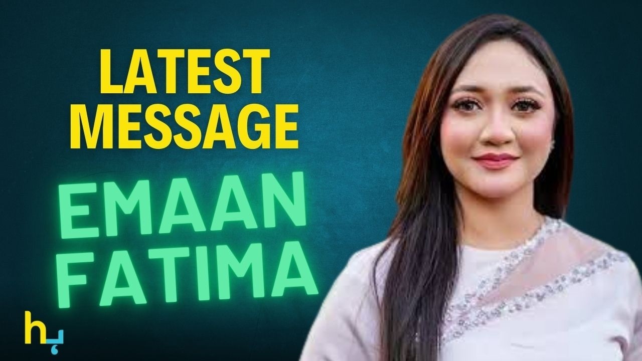 Emaan Fatima&rsquo;s Emotional Message Amid Reconciliation Rumors | इमान फातिमा | Hungama Express