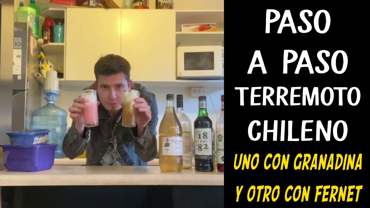 Como Preparar Terremoto (trago chileno) paso a paso