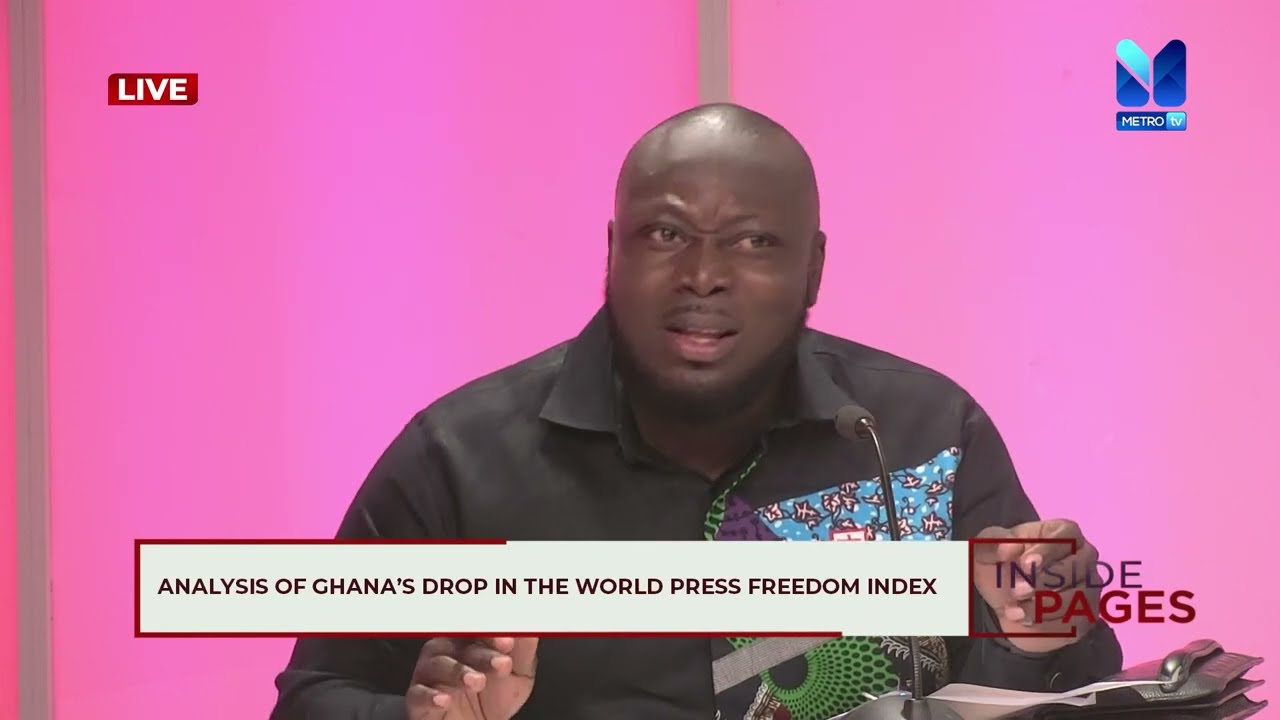 Analysis of Ghana's drop in 2022 Press Freedom Index | Inside Pages