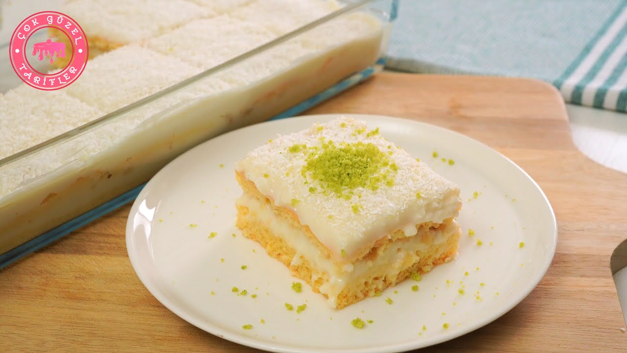 Kardelen Tatlısı Tarifi✅ Ekonomik Tarif ile Deneyin😍 İzmir Kardelen Tatlısı Tarifi, Kardelen Pastası