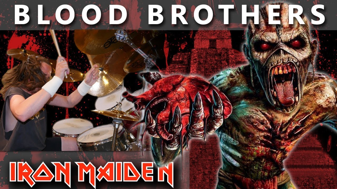 IRON MAIDEN - Blood Brothers -Drum Cover - (Rock in Rio) #29