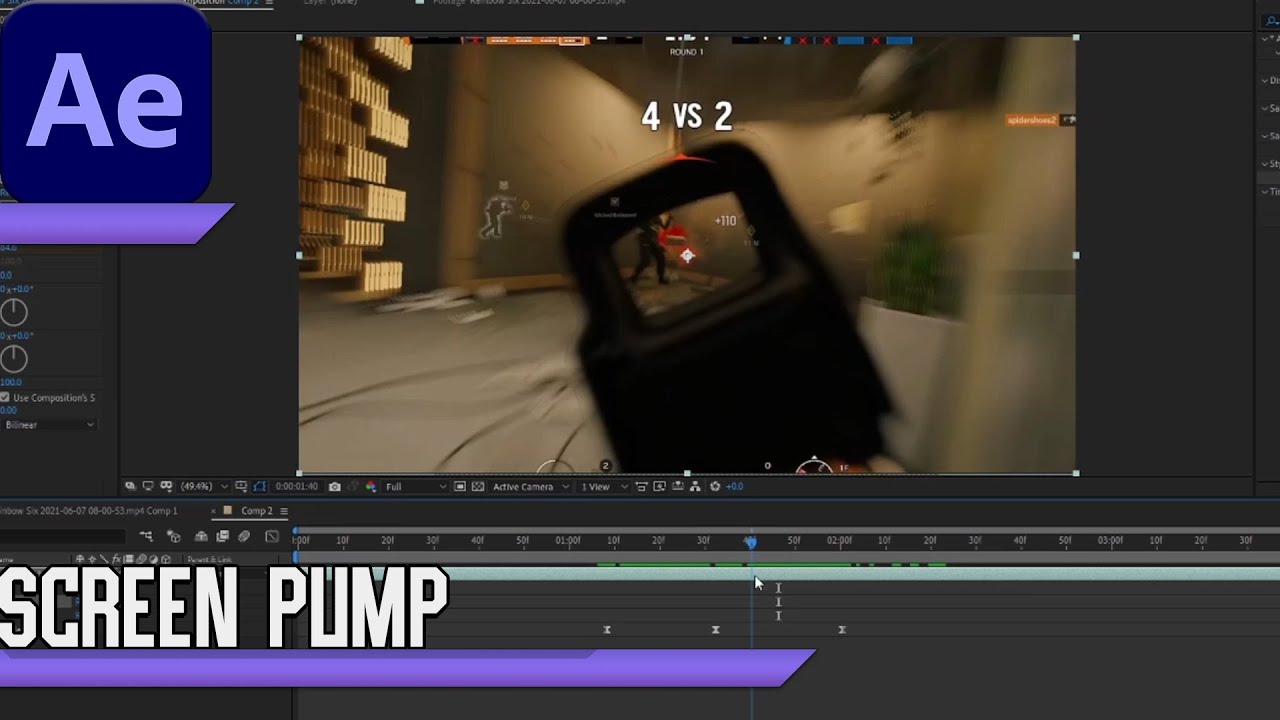 SCREEN PUMP Tutorial(After Effects)