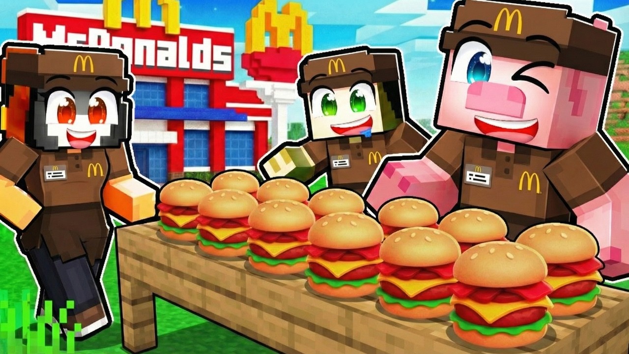 Jak jsem si OTEVŘEL MCDONALDS TYCOON v Minecraftu!