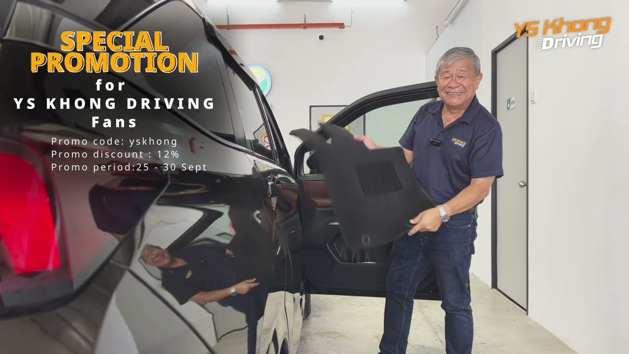 Michael Gets Enzo Car Mats for Perodua Alza | YS Khong Driving