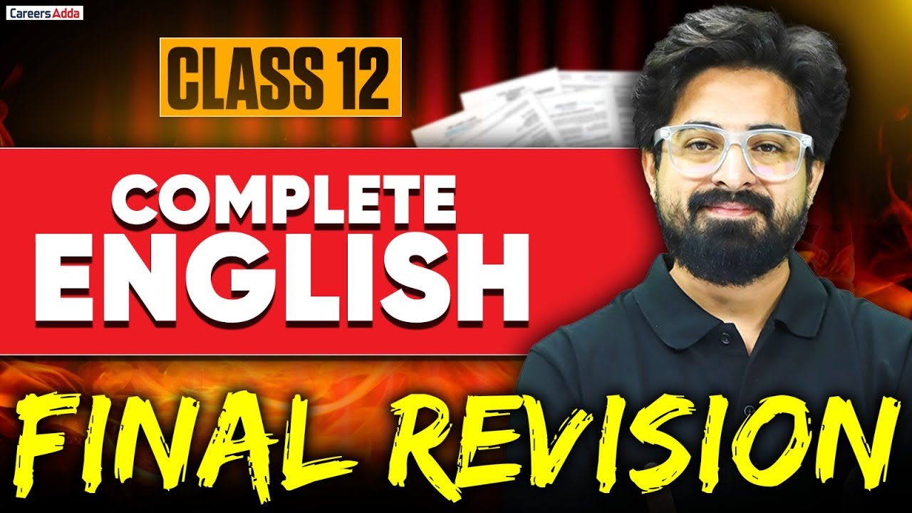 Class 12 English Final Revision 🔥 | Complete English One Shot | Board Exam 2025-26