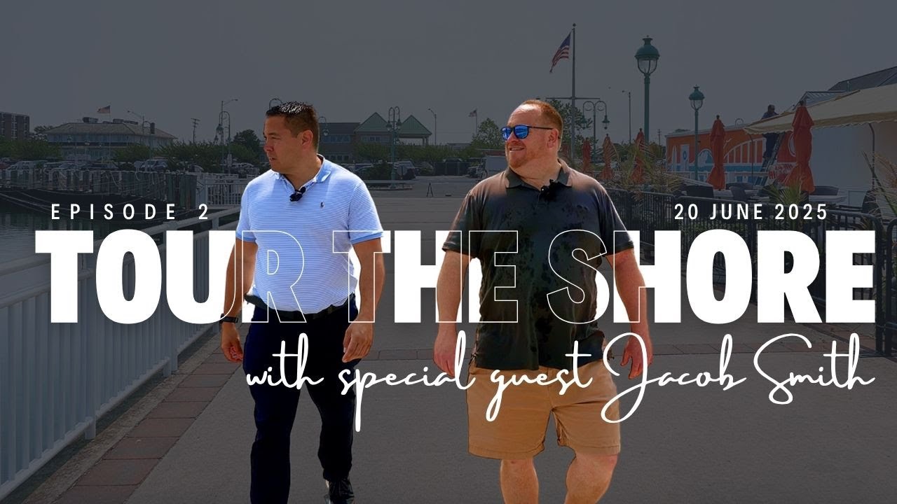 🏖️ Tour the Shore: Belmar Edition 🚲 | D'Jais, Real Estate Gems & Local Legends