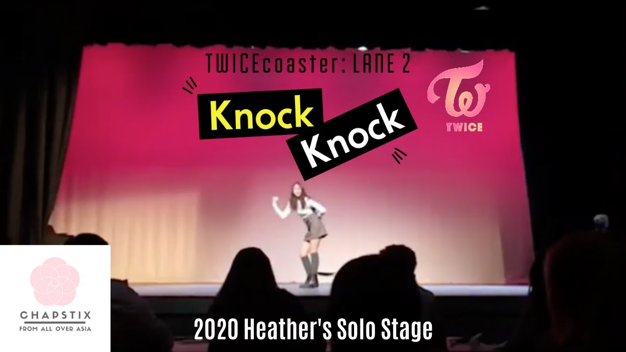 TWICE(트와이스)  "Knock Knock" HS Talent Show Solo Performance [CHAPSTIX]