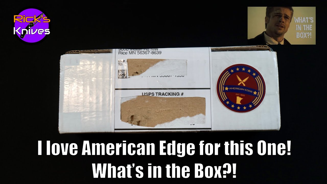 Мне очень нравится American Edge за этот продукт! Что в коробке?!