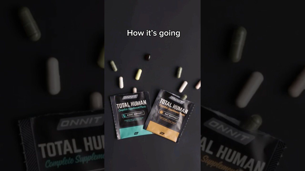 👥Total Human&reg; packs make staying on top of your daily essentials effortless. #Onnit  #Supplements