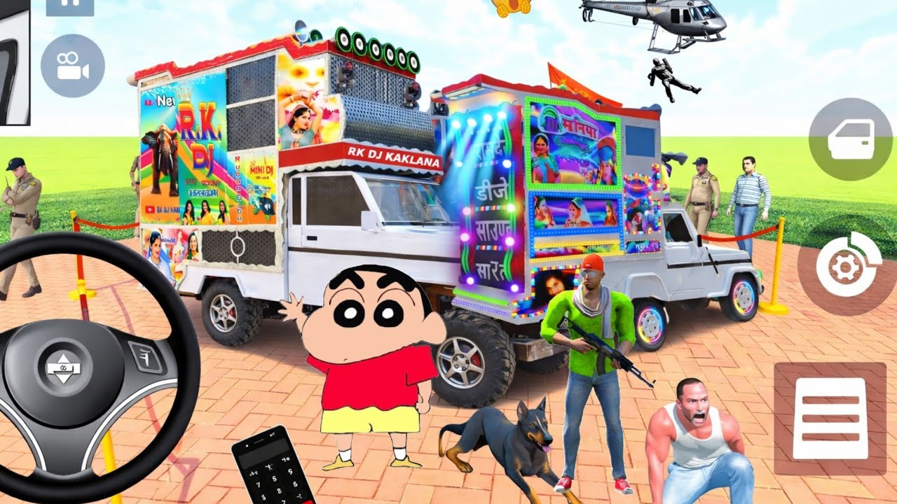 Jack na kharidi new dj pickup gadi 💥 Indian theft auto simulator 🤩🥳
