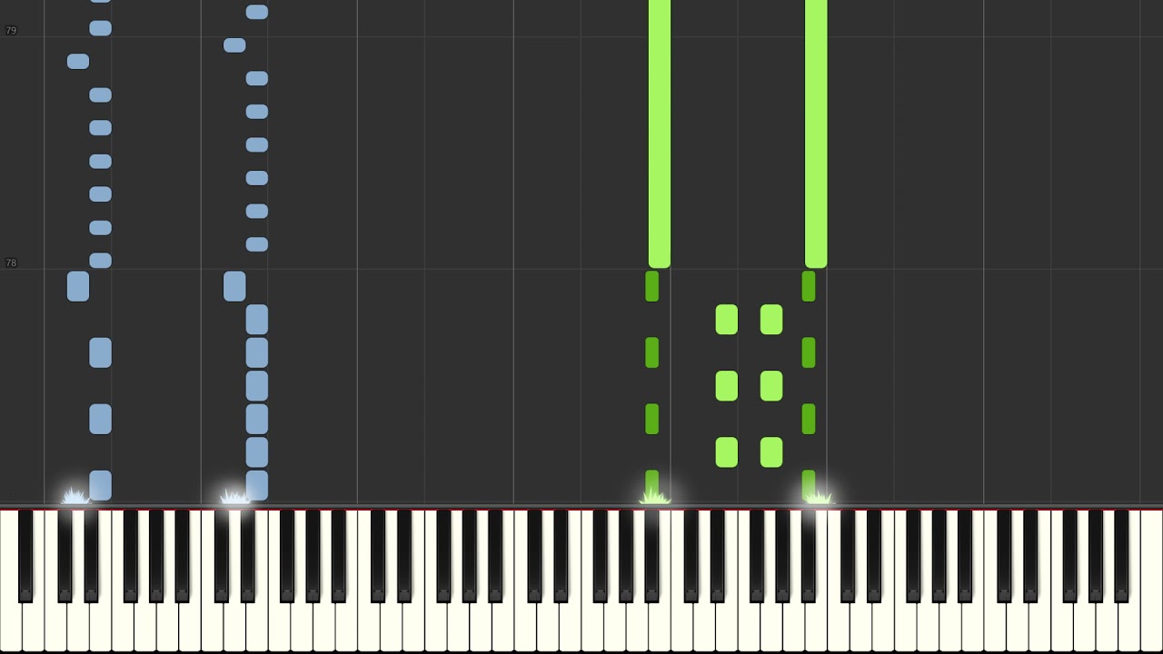 Wonder Woman - Main Theme [Piano Tutorial Synthesia] (Patrik Pietschmann)