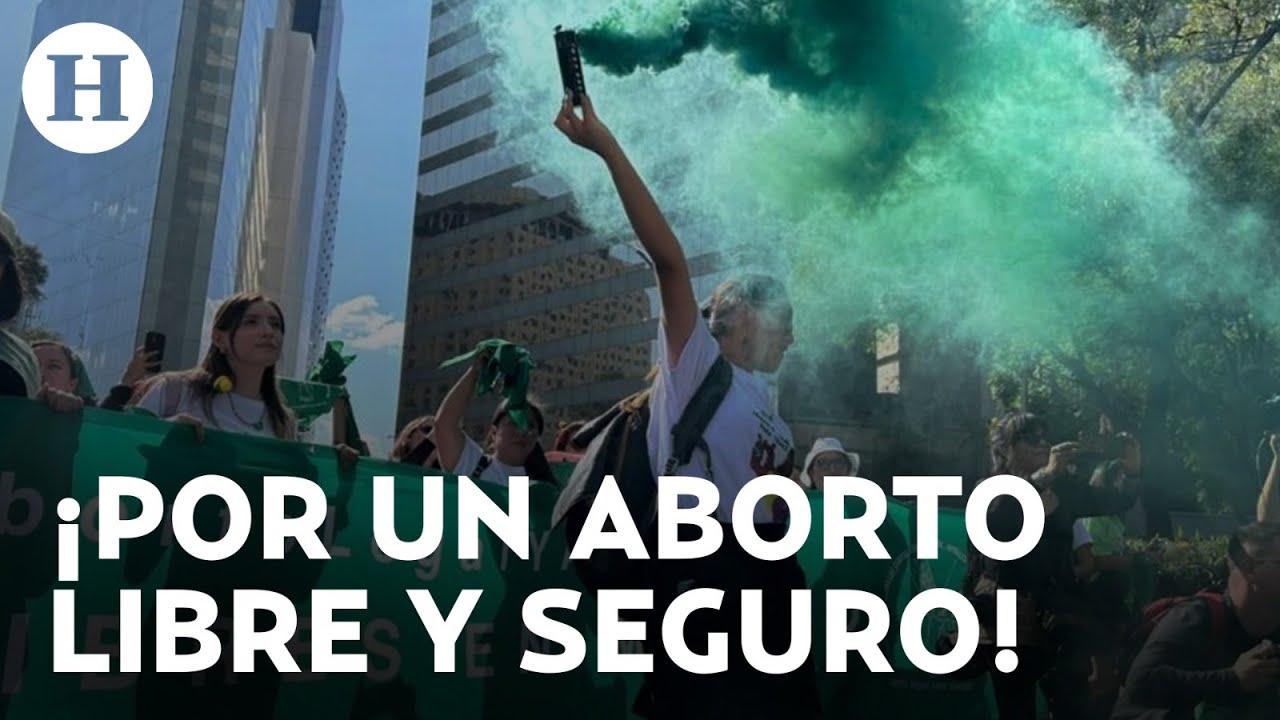 28S: As&iacute; se vivi&oacute; la marcha de mujeres en M&eacute;xico por un aborto legal y seguro