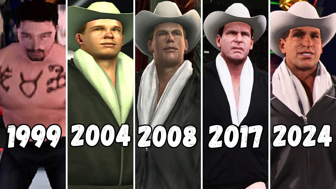 The Evolution of JBL's Entrance (1999-2024) - WWE Games