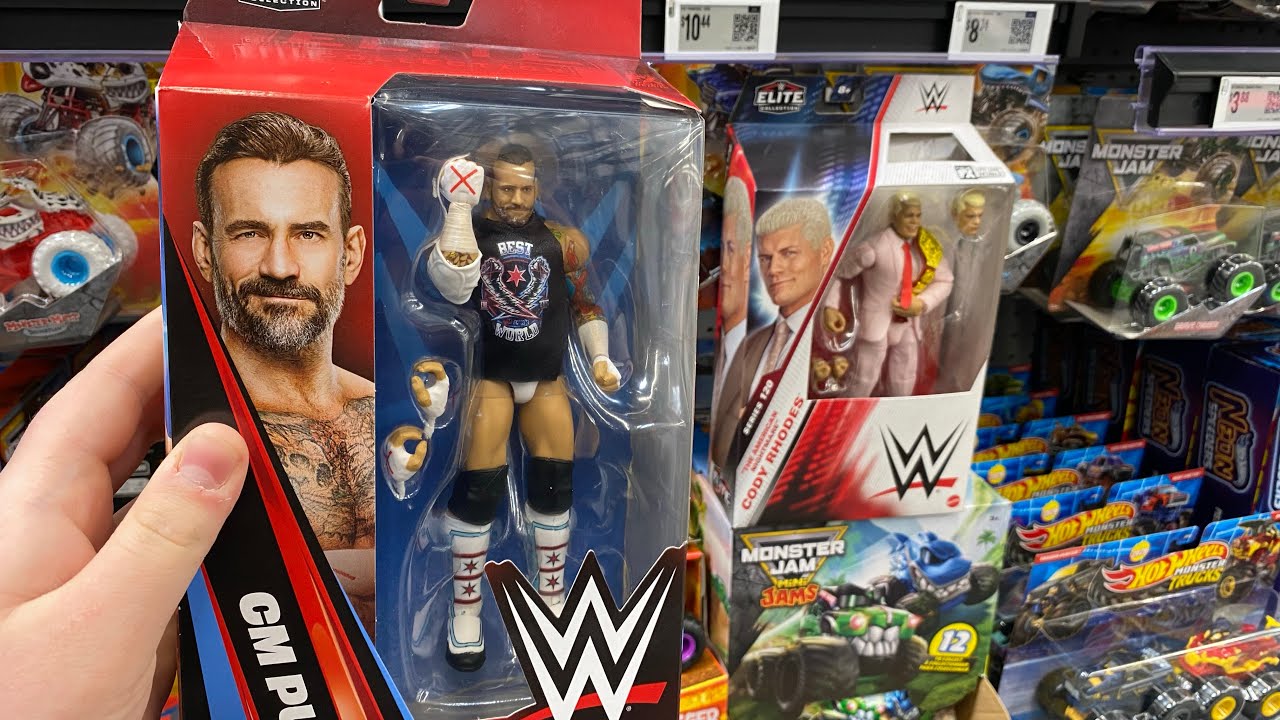 I went on a WWE toy hunt!