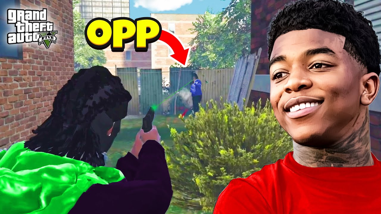 YungeenAce Ran DOWN On A OPP With His GLOCK In GTA 5 RP..😈 | CLRP