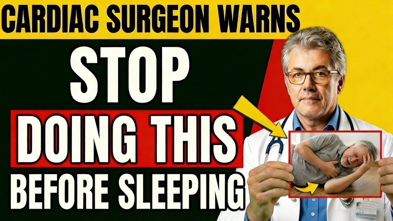 Cardiac Surgeon Warns: This Sleep Habit Is Damaging Your Heart After 60!
