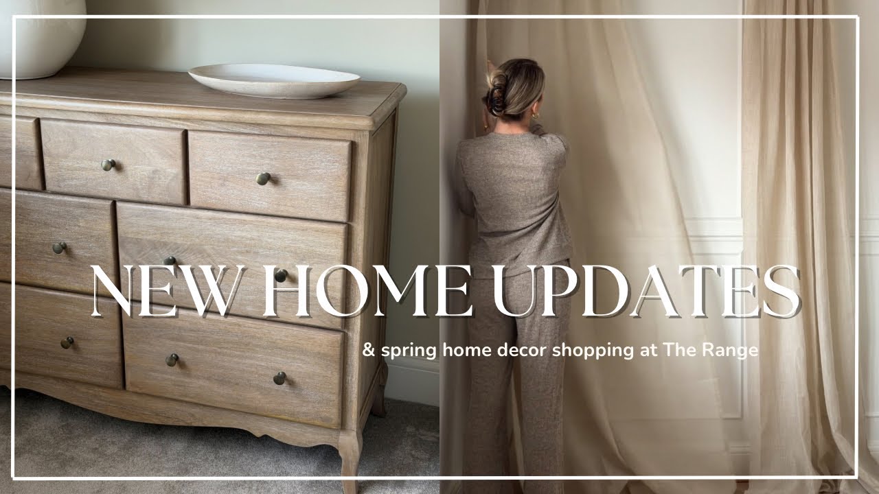 New home updates & spring decor shopping| Katie Peake