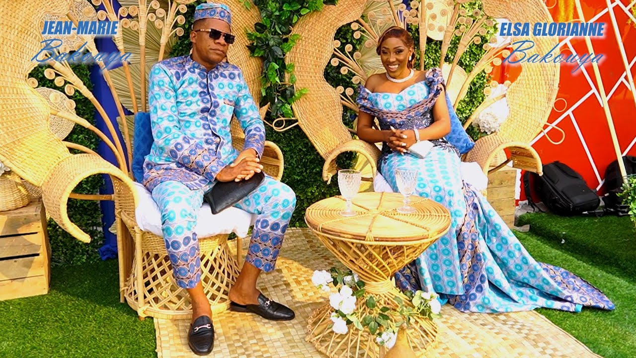 ELSA GLORIANNE  ET JEAN MARIE LA DOT A BRAZZAVILLE