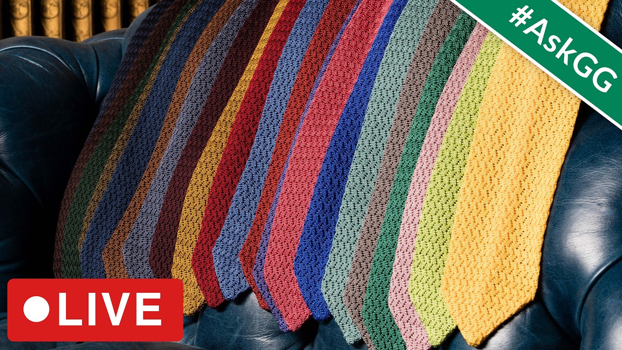 Live: Ask Us Anything About Knit Ties & More!