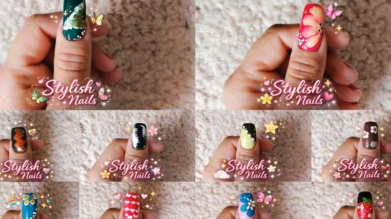 Top 10 Stylish Nail Art Designs 💅 | Easy & Trendy Nail Art Ideas 2026 | Beautiful Nail Designs . 