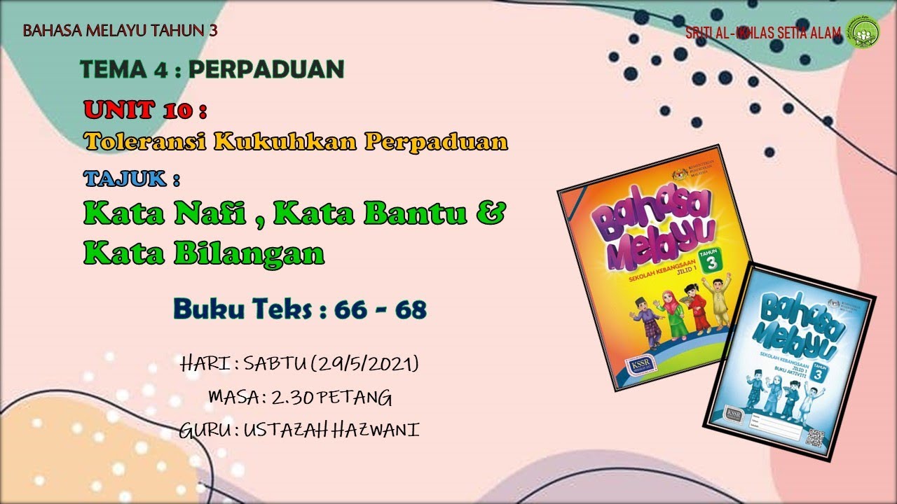 TAHUN 3 | BM | KATA NAFI ( Live Recorded)