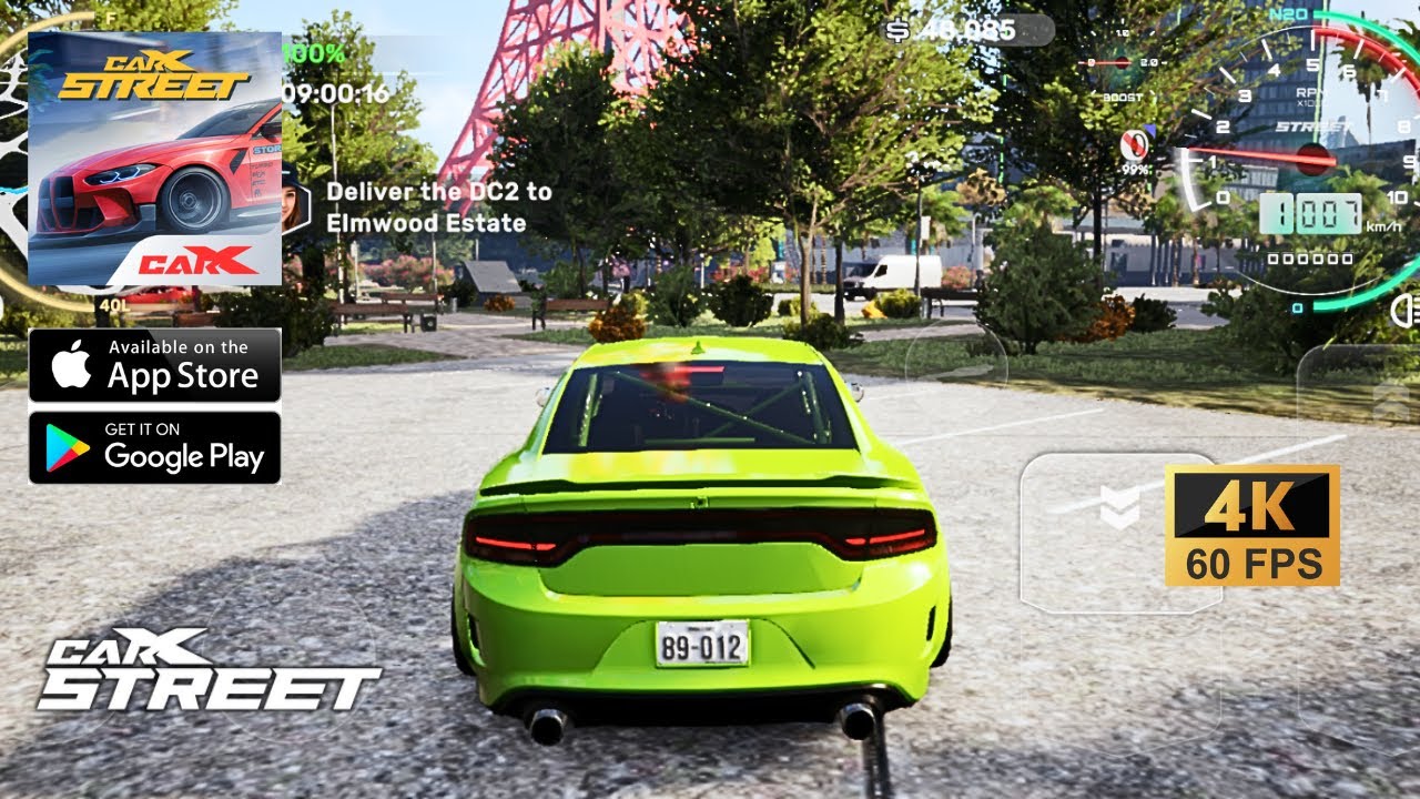 CarX Street Tuned Mustang 4K Graphics Gameplay | Improve Performance | iPhone 11