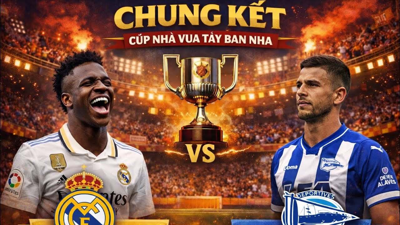 Cúp Nhà Vua Tây Ban Nha 2025 - 2026 | Chung Kết | Real Madrid - Alavés 