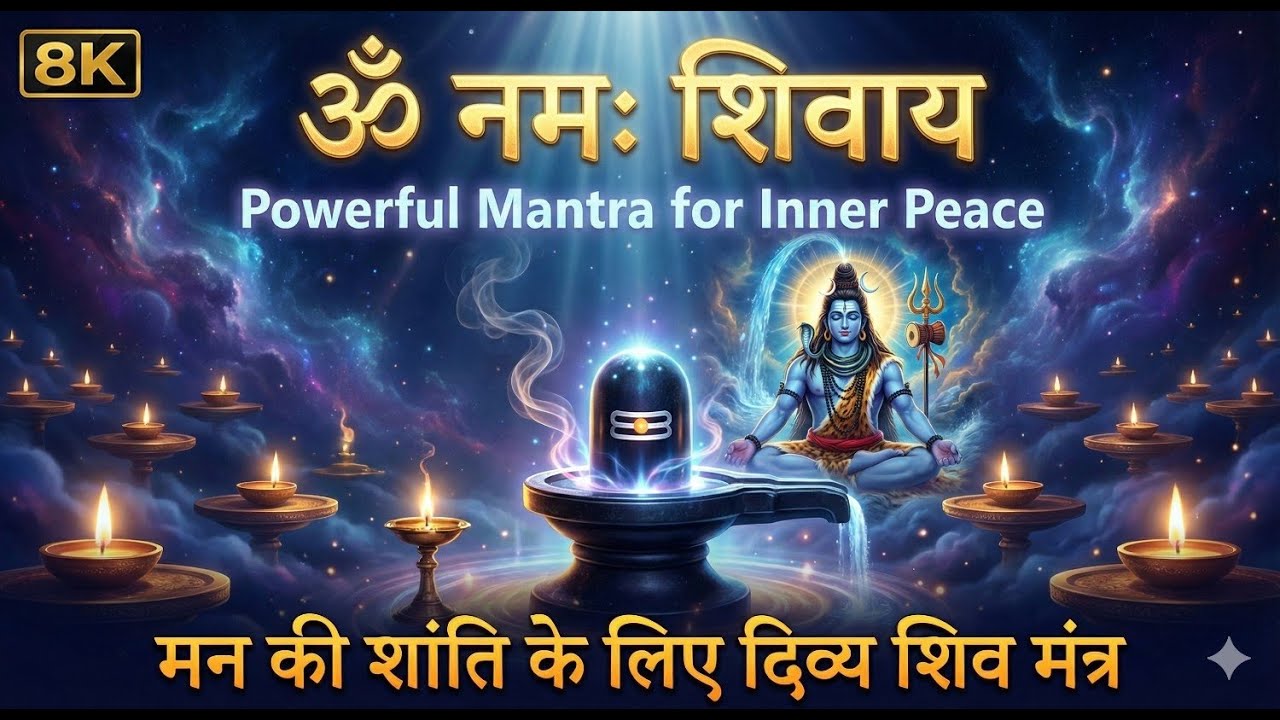 Powerful Om Namah Shivaya Mantra for Positive Energy & Peace | ShivJi Meditation Mantra