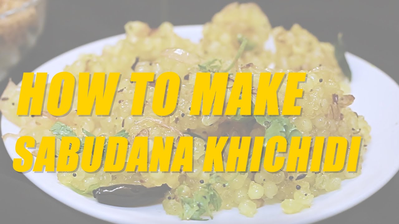 Sabudana Khichadi Recipe / Vrat-Sago Khichdi Recipe-Quick / ChefKit Photography