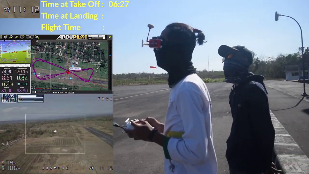 Proof of Flight Video - Aswincharra | TEKNOFEST Fighter UAV Competition || GAMAFORCE