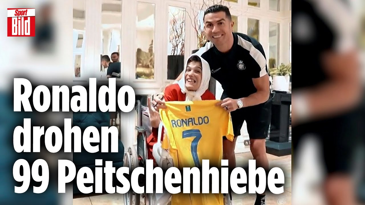 Im Iran: Cristiano Ronaldo drohen 99 Peitschenhiebe