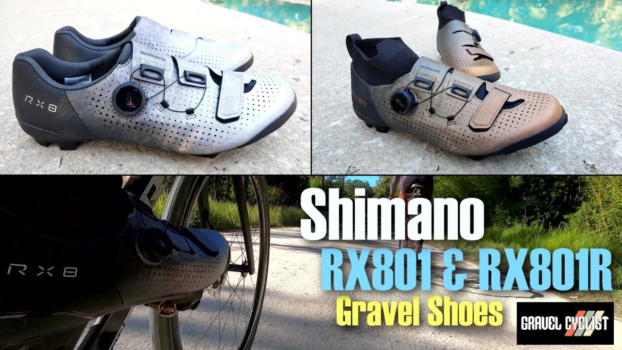 2023 Shimano RX801 & RX801R Gravel Shoes