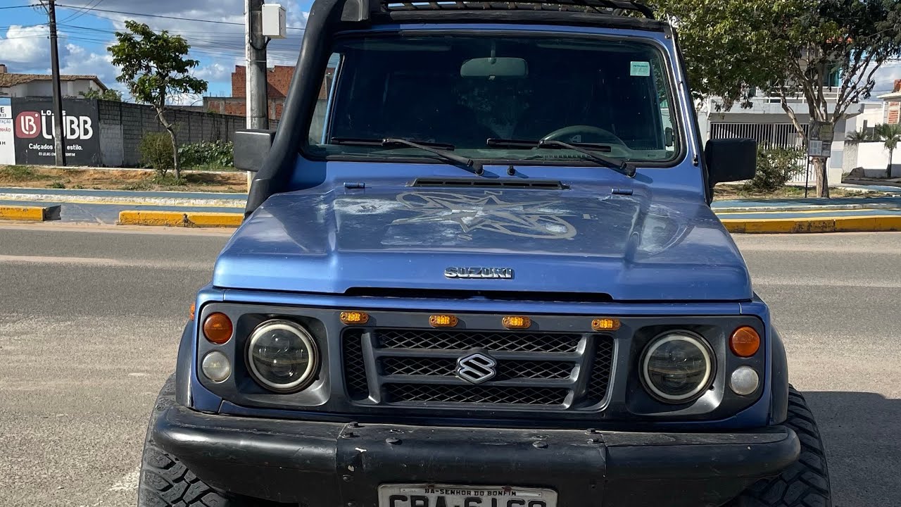 Testando Suzuki samurai 98