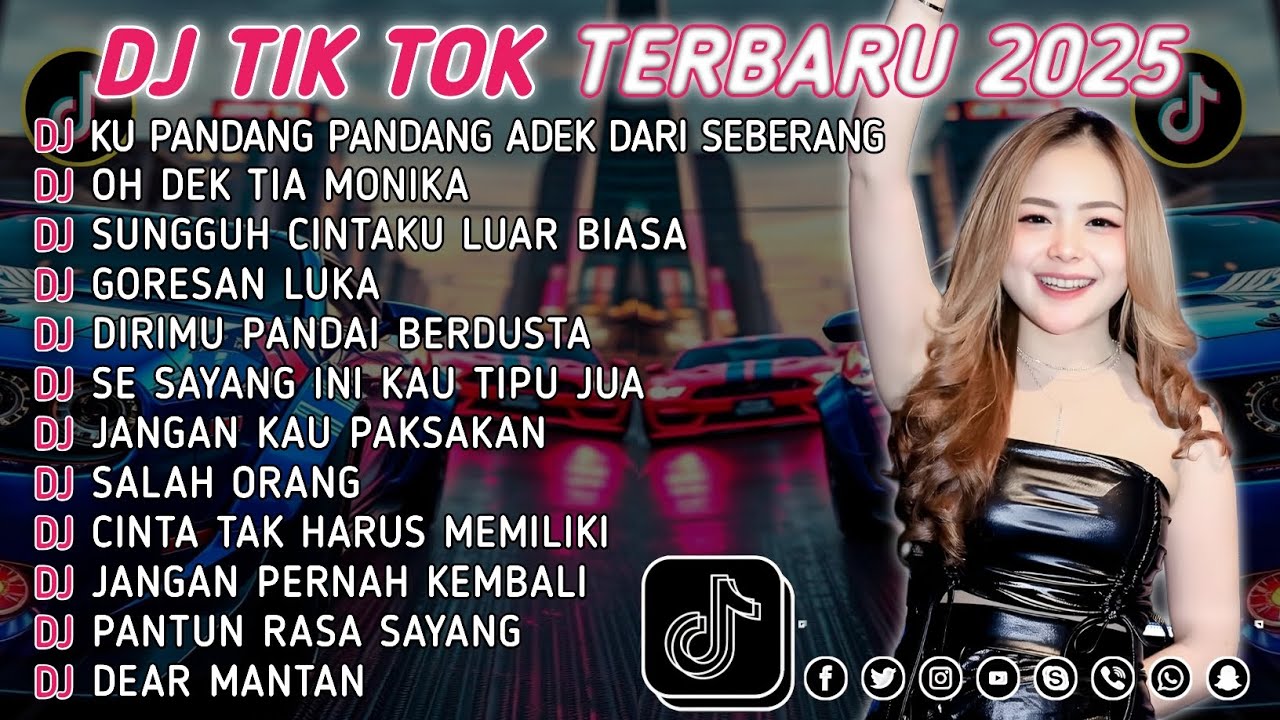 DJ TIKTOK TERBARU 2025 || DJ CINTA DARI SEBERANG 🎵 DJ OH DEK TIA MONIKA 🎵 FULL ALBUM❗❗