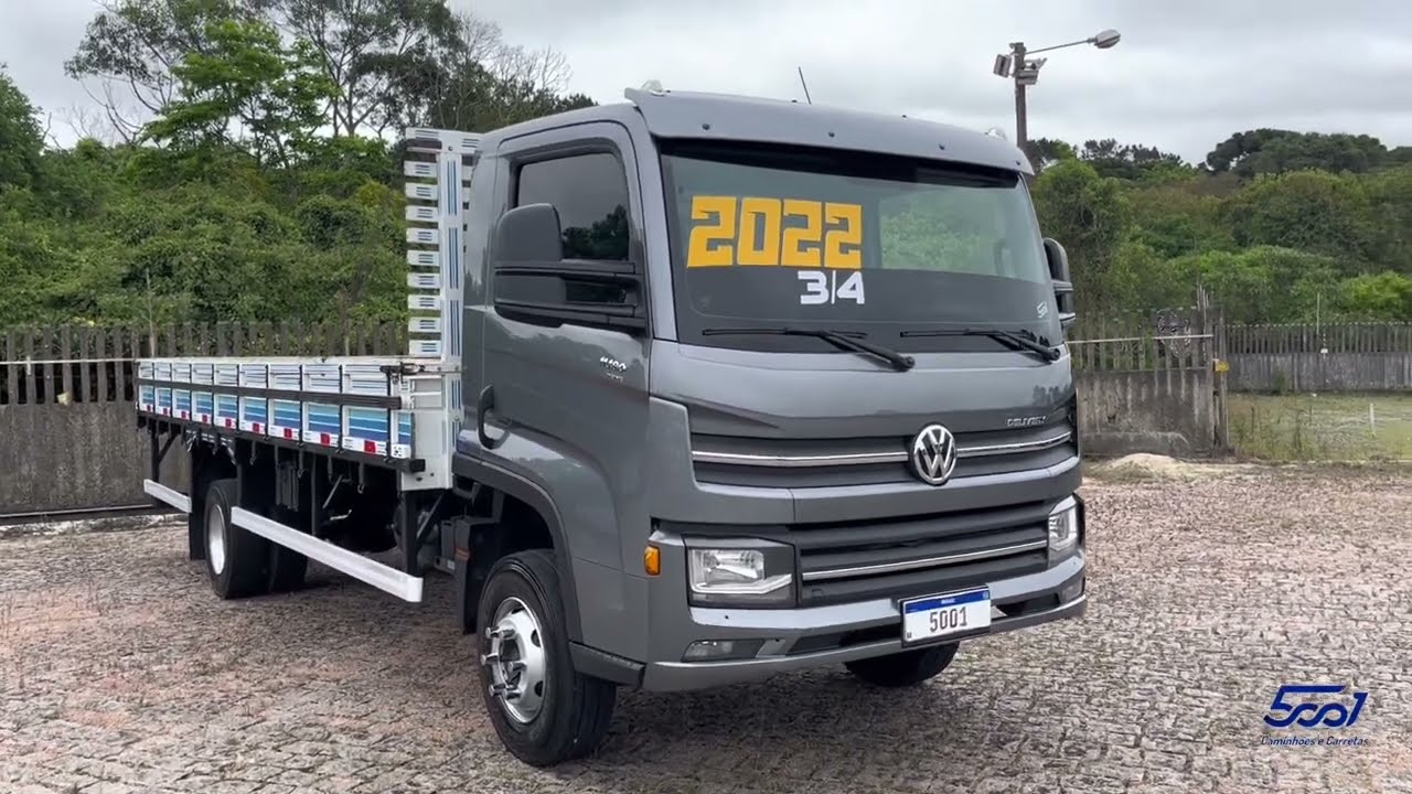 Volkswagen 11.80 Delivery Prime ano 2021/22 - Motor Cummins - Carroceria de Madeira - R$ 340.000,00