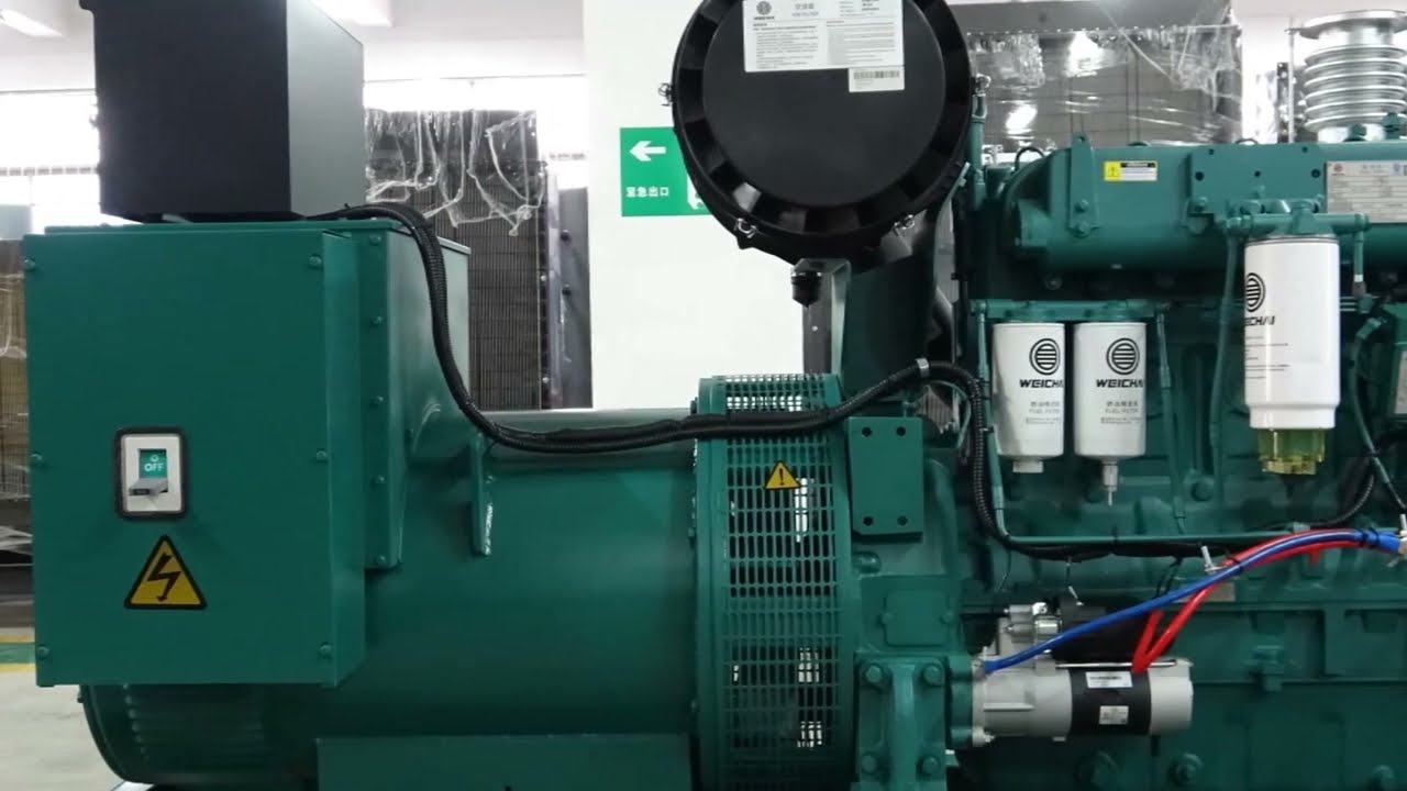 312.5kVA Weichai Diesel Generating Set with CE and ISO certificate