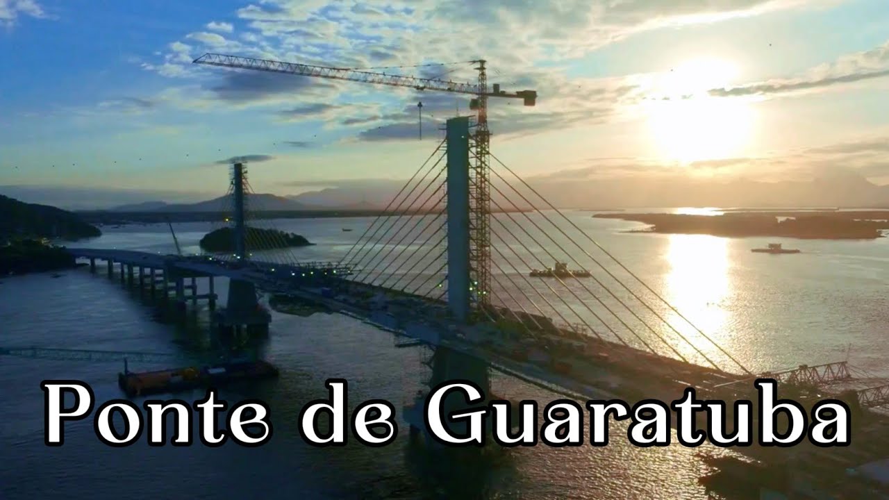 Novas imagens da ponte de Guaratuba 