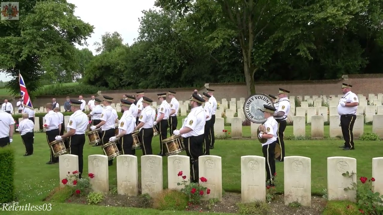 Kilcluney Volunteers (No.3) @ Ancre British Cemetery ~ 20/06/24 (4K)