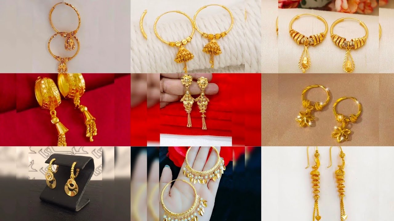 Gold Earrings Designs New Model 2025 | Gold Earrings Designs | Top Earrings Designs |#earrings​#gold
