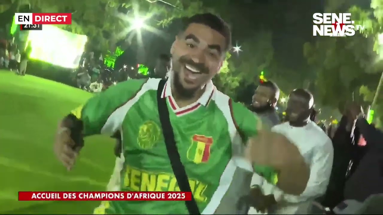 Prestation de Youssou N’Dour à la cérémonie des champions d’Afrique