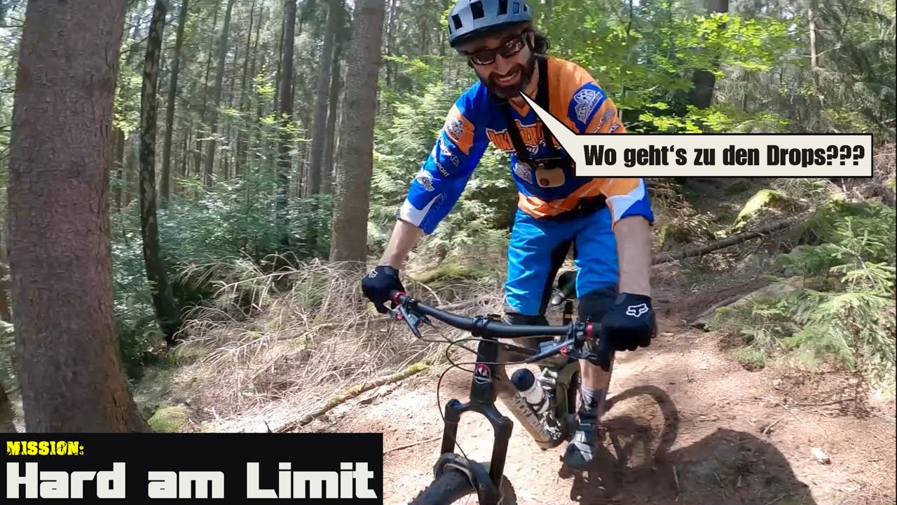 Hard am Limit im Erzgebirge Part 2 - Drops & Gaps mitten im Wald