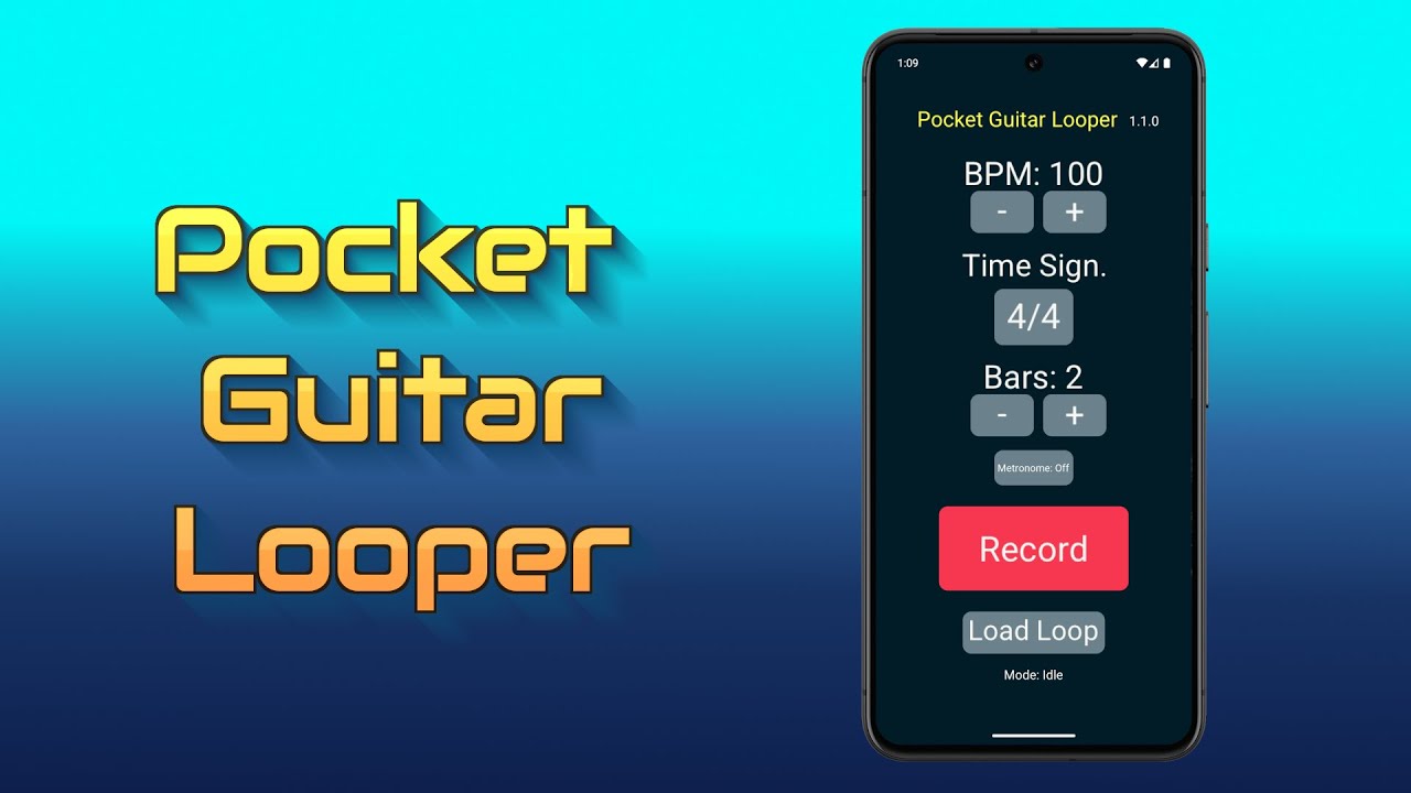 Pocket Guitar Looper: Record Bar-Perfect Loops for Practice & Jamming