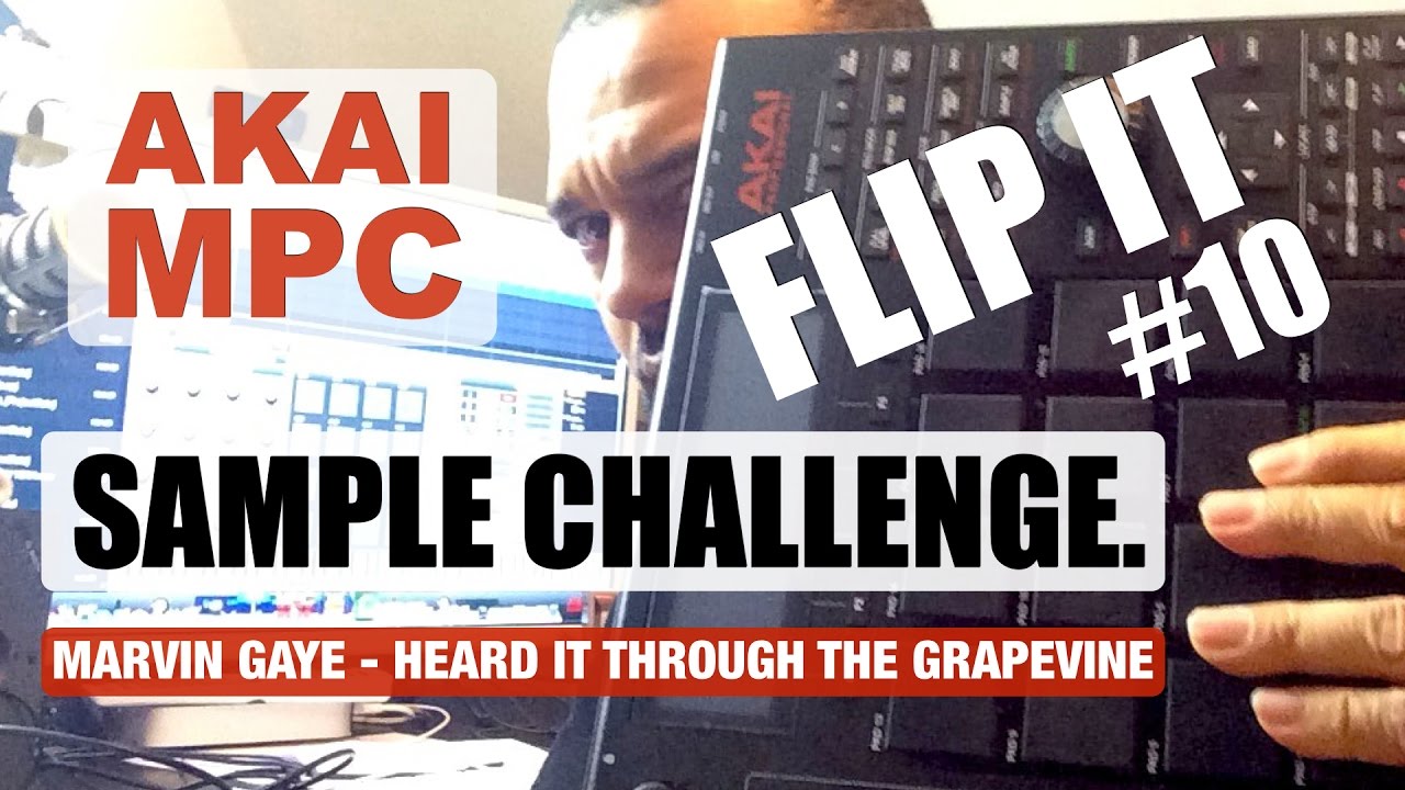 Akai MPC Studio // Sample Challenge #10 // Marvin Gaye Sample // Beat Making