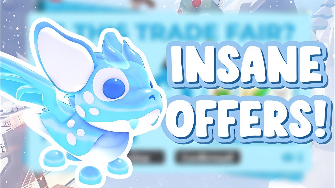 TRADING 20 ARCTIC DUSK DRAGONS IN ADOPT ME! (INSANE OFFERS!)