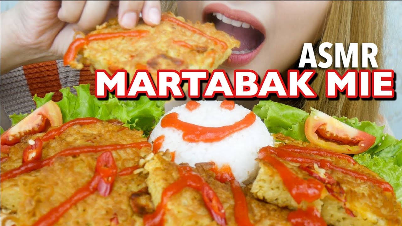 ASMR MARTABAK MIE TELOR PAS TANGGAL TUA | ASMR Indonesia