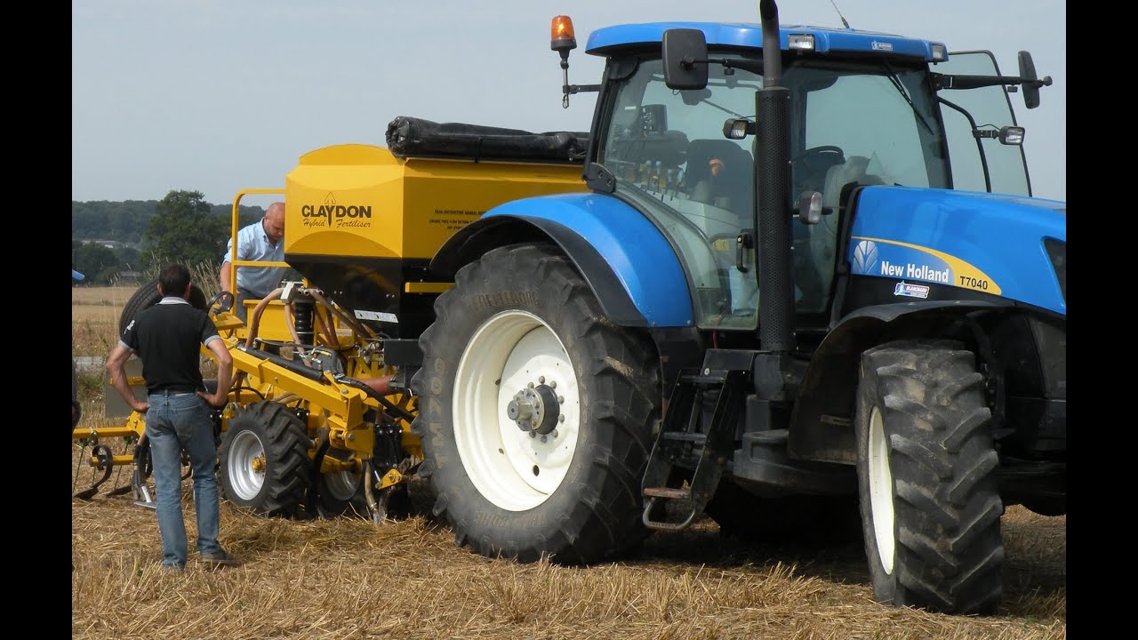 FD CUMA MORBIHAN - Démonstration semis de couverts végétaux Taupont aout 2016