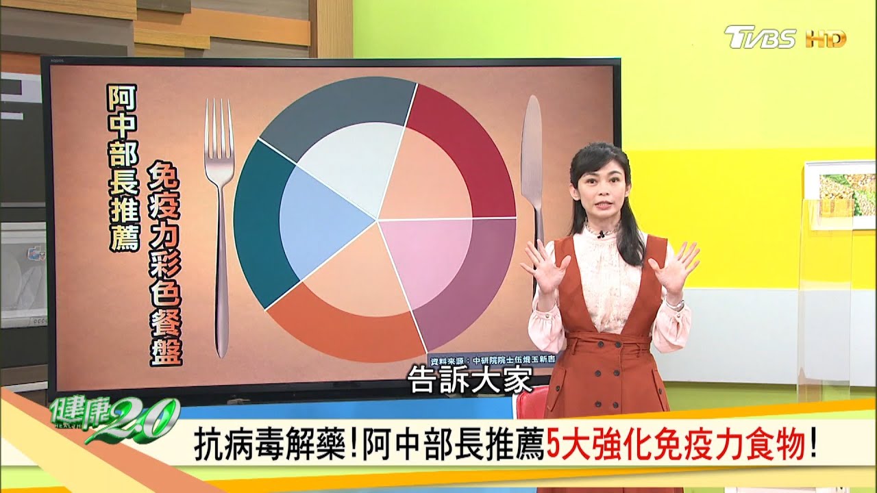 抗病毒解藥！阿中部長推薦5大強化免疫力食物！ 健康2.0 20200503 (完整版)